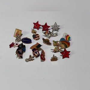 HUGE Vintage Pin Bundle Amazing Deal